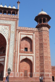 Taj Mahal, main gate, calligraphy