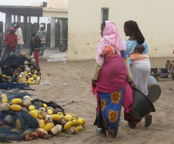 Nouadhibou's fish market