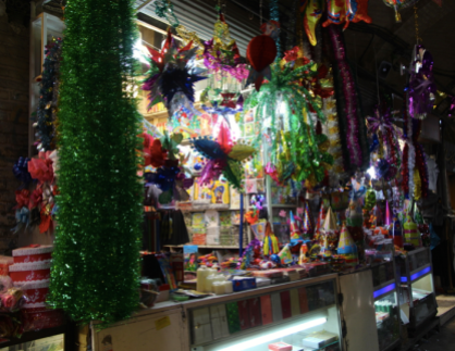 Party decorations, Tehran bazaar