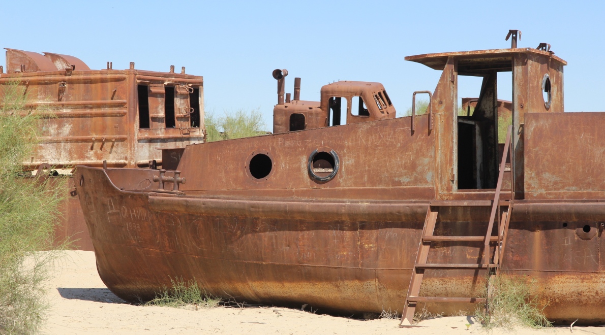 Aral Sea, ship | Where to next?