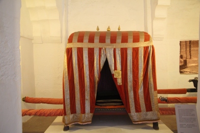 Covered palanquin