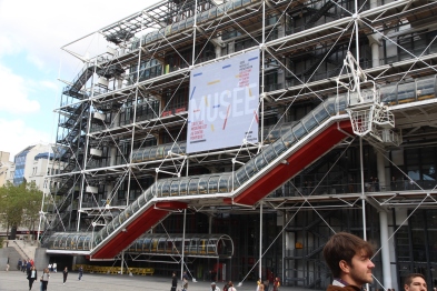George Pompidou Centre outside