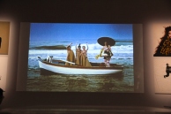 video graphic, boat, Goude