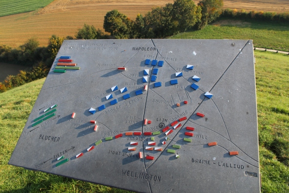 Waterloo battle placement
