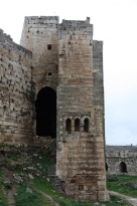 Krak des Chevaliers wall