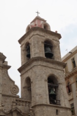 Havana cathedral bell tower