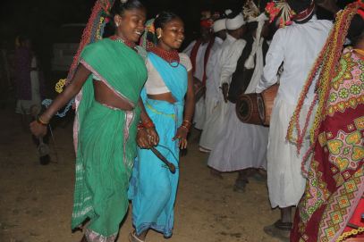 Baiga dancers in India