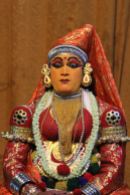 Kathakali dancer—surprised