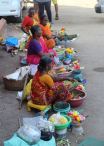 Selling produce, India