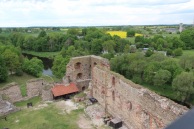 Baukas Castle, view from watch tower