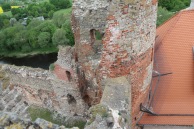 Baukas Castle, a view from watch tower