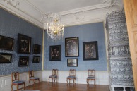 Rundāle Palace, room in blue