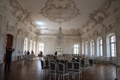 Rundāle Palace, White Hall (ballroom)