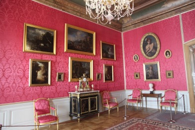 Rundāle Palace, room in pink
