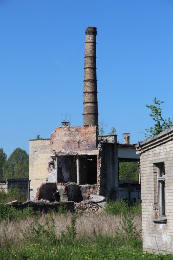 Skrunda-1, Latvia, chimney
