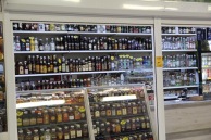 Riga market, alcohol