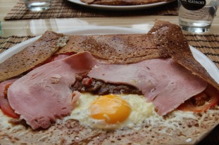 Galette in Brittany