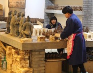Making pottery, China