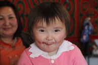 Kazakh child