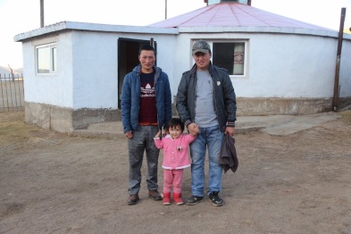 Kazakh family