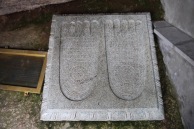 Aryapala Buddha's footprints