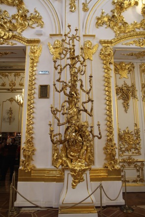 Candelabra, Great Church of the Winter Palace in Saint Petersburg