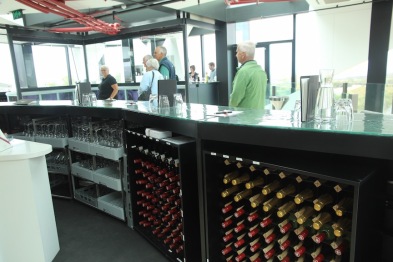 wine tasting room, d'Arenberg Cube