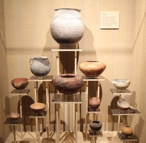 Pottery collection, Navajo National Monument visitor centre