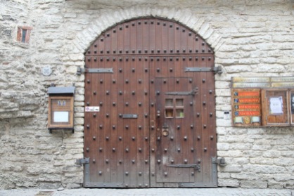 door, Tallinn, Old Town, Estonia