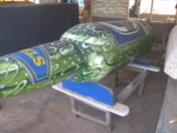 Beer bottle coffin